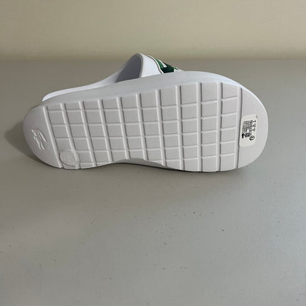 Lacoste Men's Serve Slide 2.0 Sandals - Natural -White -Size,10