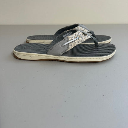 Women's Sperry Top-Sider Parrotfish Sandal Grey, Size 7.5