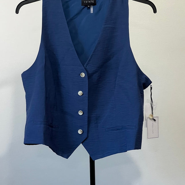 1.state Button Front Micro Vest