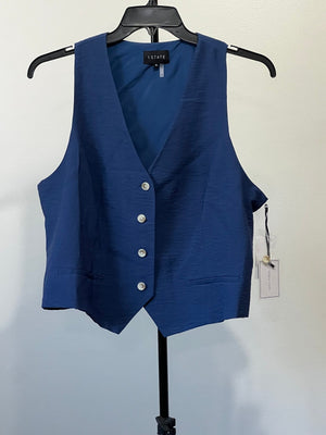 1.state Button Front Micro Vest
