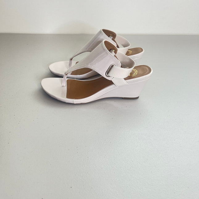 White Mountain Women S All Dres Wedge Sandal, Size, 6.5