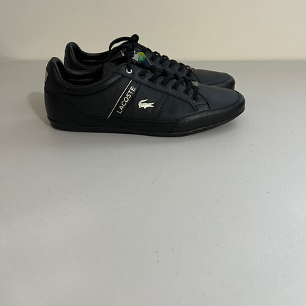 Lacoste Chaymon Sneakers Men's Lace-up Boots Black/Black : 11 M, Leather/Rubber