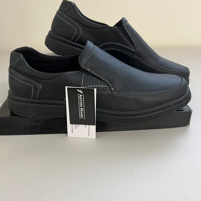 Aston Marc Men's Galt Casual Slip-on Shoe - Black