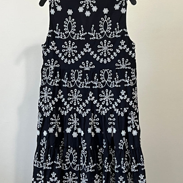 Karen Kane Cotton Eyelet Tiered Mini Dress Size , m