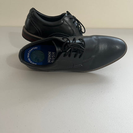 Nunn Bush Carmelo Plain Toe Oxford Men's Black Oxford 12 M