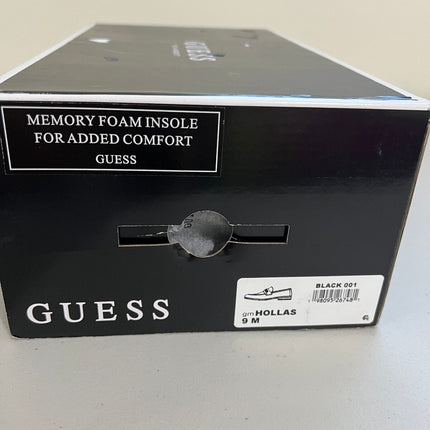Guess Men's Hollas Square Toe Slip-on Dress Loafers - Black ,Size ,9