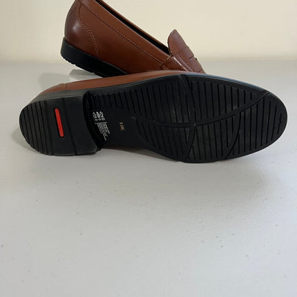 Rockport Men's Classic Penny Loafers (Cognac Leather) - Size 9.5 M