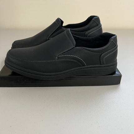 Aston Marc Men's Galt Casual Slip-on Shoe - Black