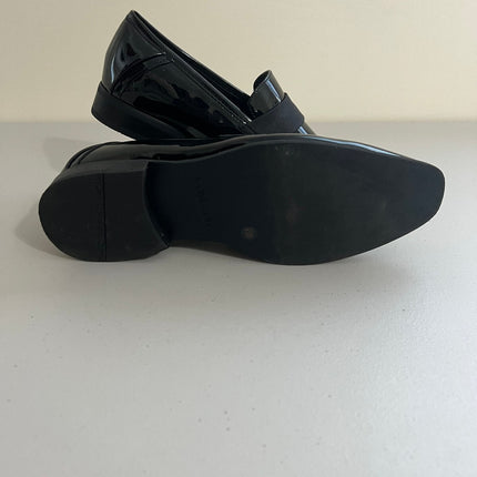 Calvin Klein Men's Bernard Slip-on Formal Loafer Formal Black - Size: 9.5