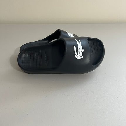 Lacoste Men's Serve Slide 2.0 Sandals - Charcoal - Size,8