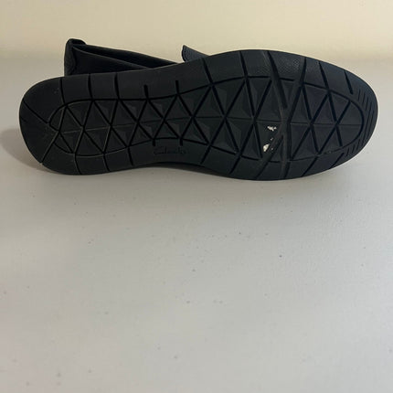 Clarks Men's Collection Flexway Step Leather Slip-on Loafers-Black,9.5