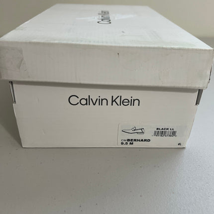 Calvin Klein Men's Bernard Slip-on Formal Loafer Formal Black - Size: 9.5
