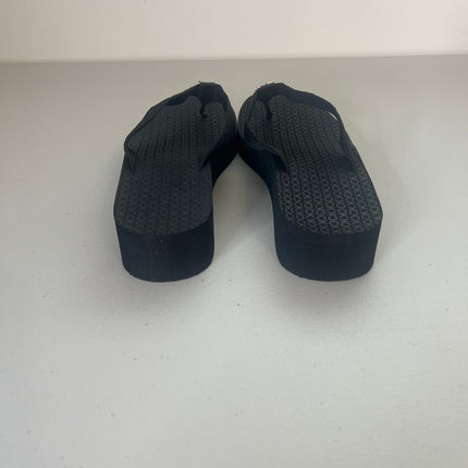 Calvin Klein Women's Meena Logo Platform Flip-Flop Sandals - Black
