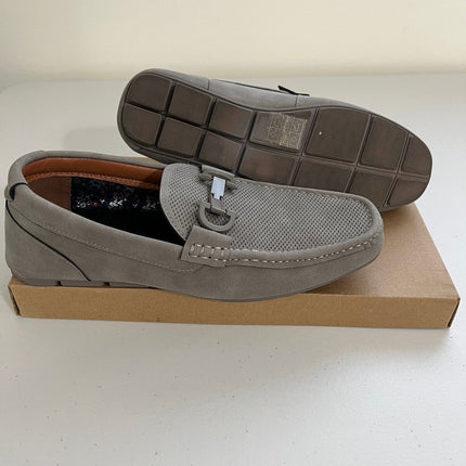 Madden Men Men's Seilix Dress Bit Loafers - Gray Distro ,Size ,9