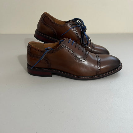Bar Iii Men's Ashfordd Cap Toe Brogue Leather Dress Shoe, Size, 9.5