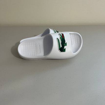 Lacoste Men's Serve Slide 2.0 Sandals - Natural -White -Size,10