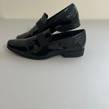 Calvin Klein Men's Bernard Slip-on Formal Loafer Formal Black - Size: 9.5