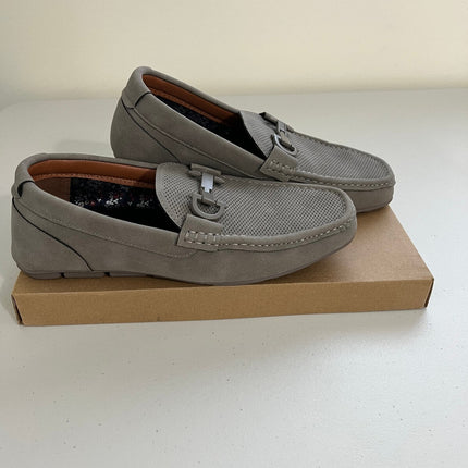 Madden Men Men's Seilix Dress Bit Loafers - Gray Distro ,Size ,9