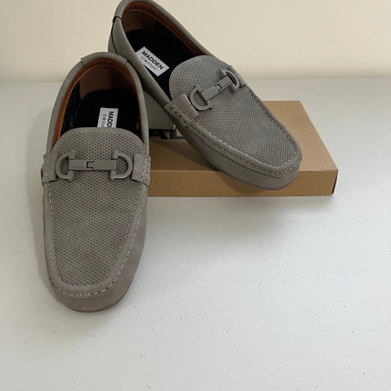 Madden Men Men's Seilix Dress Bit Loafers - Gray Distro ,Size ,9