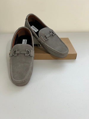 Madden Men Men's Seilix Dress Bit Loafers - Gray Distro ,Size ,9