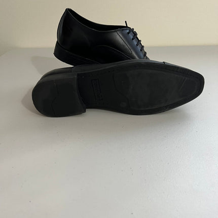 Calvin Klein Men's Drew Lace-up Dress Oxford - Black Leather, Size, 11
