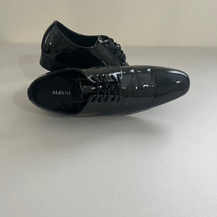 Alfani Men's Walkerr Lace-up Dress Shoes, Black , Size, 10.5