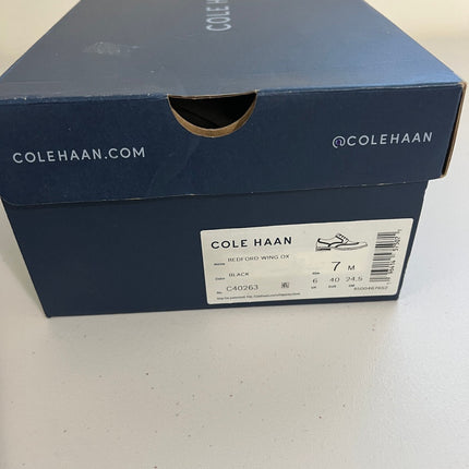 Cole Haan Bedford Wingtip Oxfords Men's Lace-up Boots Black : 7 D - Medium,