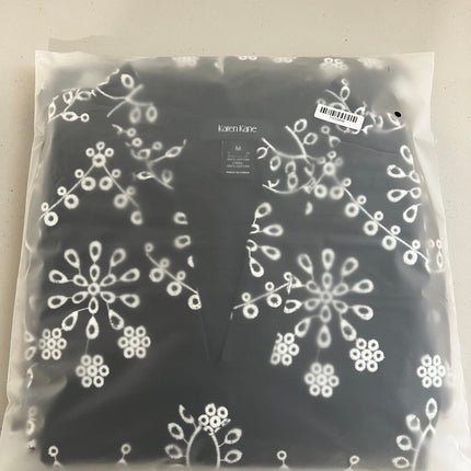 Karen Kane Cotton Eyelet Tiered Mini Dress Size , m