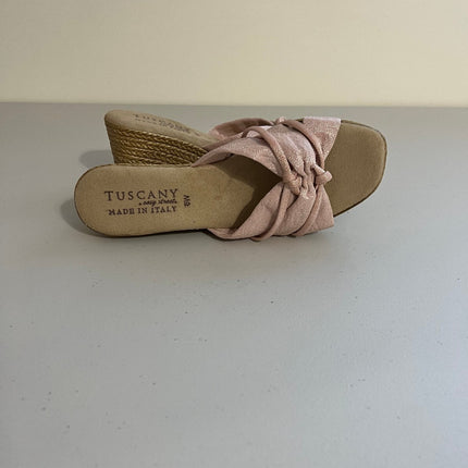 Tuscany by Easy Street Ghita - Womens 8 Pink Sandal W