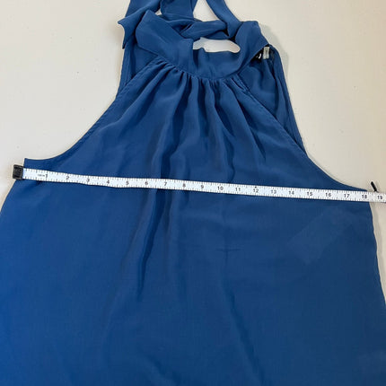 1.state Sleeveless Back Tie Halter , Size M