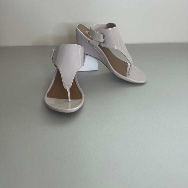 White Mountain Women S All Dres Wedge Sandal, Size, 6.5