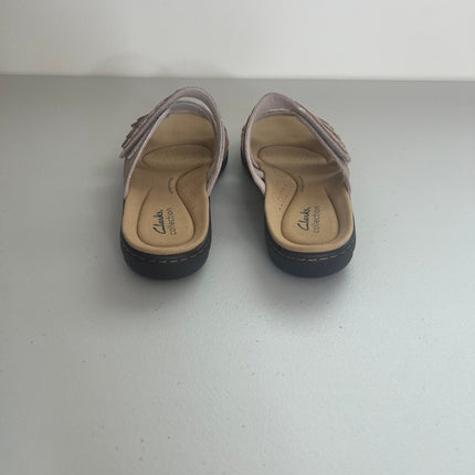 Clarks Laurieann Cove Women's Shoes Sand Leather : 9 D - Wide