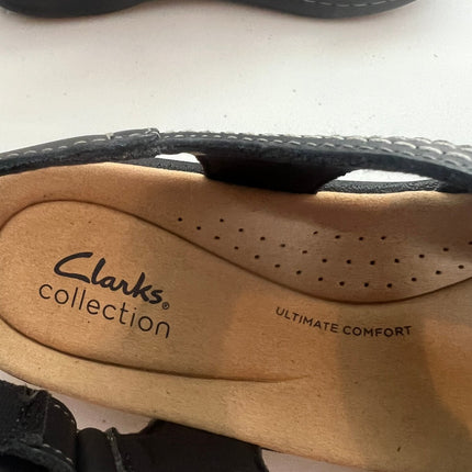 Clarks Laurieann Vine Women's Shoes Black Leather : 10 a - Narrow