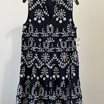 Karen Kane Cotton Eyelet Tiered Mini Dress Size , m