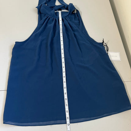 1.state Sleeveless Back Tie Halter , Size M
