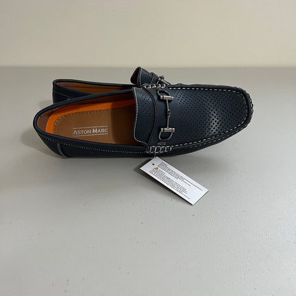 Aston Marc Men's Perforated Driving Loafers, Size, 10