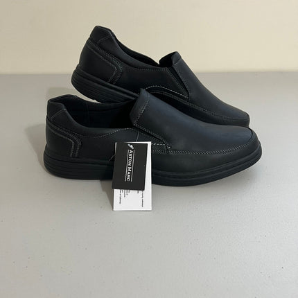 Aston Marc Men's Galt Casual Slip-on Shoe - Black, Size, 10.5