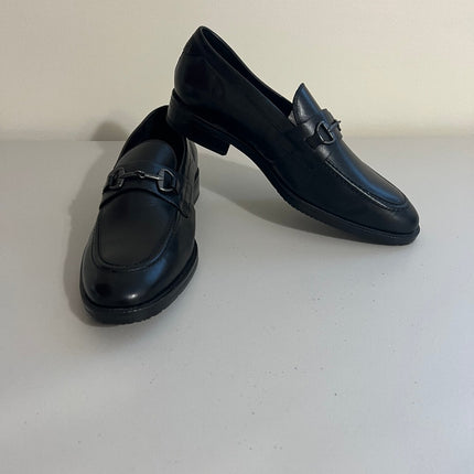 Cole Haan Modern Essentials Bit Loafer Men's Shoes Black : 9.5 D, Leather