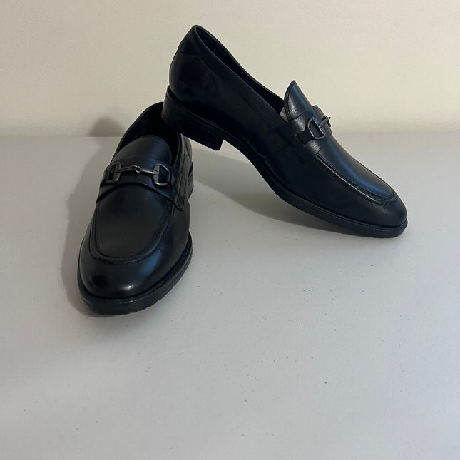 Cole Haan Modern Essentials Bit Loafer Men's Shoes Black : 9.5 D, Leather