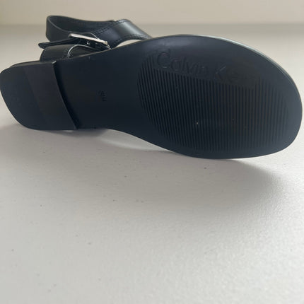 Calvin Klein Moraca Women's Sandals Black : 6.5 M, Synthetic