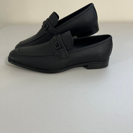 Guess Men's Hollas Square Toe Slip-on Dress Loafers - Black ,Size ,9