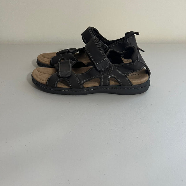 Club Room Men's Douglas Strap Sandal,  Brown, 11.5