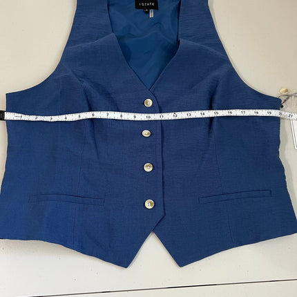 1.state Button Front Micro Vest