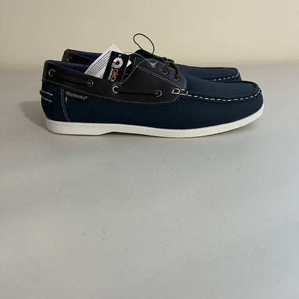 Akademiks Men's Marina Lace-up Boat Shoes - Navy, Size, 10
