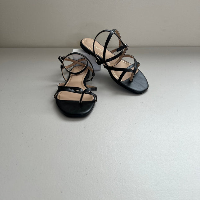 Journee Women's Serissa Flat Sandals, Size, 8