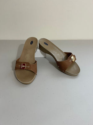 Dr. Scholl's Women's Classic Sandals, Tan -  Size 11.0 M