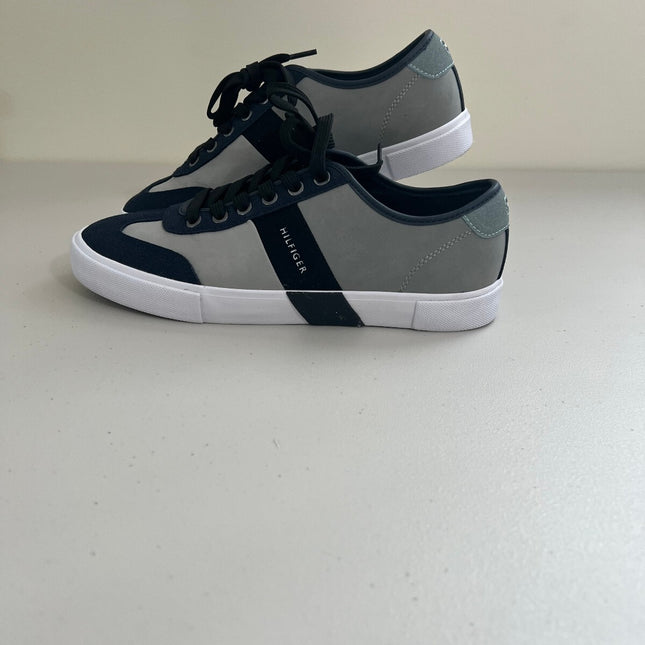 Tommy Hilfiger Pandora Men's Shoes Grey/Navy : 7.5 D - Medium
