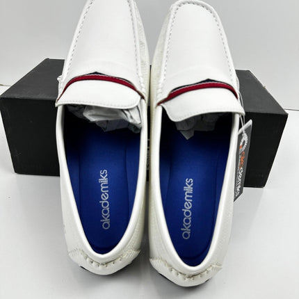 AKADEMIKS Men's Memory Foam Slip On Driving Loafers Stylish Moccasins, Size 11M