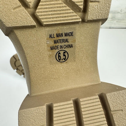 Soda PIONEER ~ Women Lug Sole Mid Heel Chelsea Fashion Ankle Bootie, Size 6.5