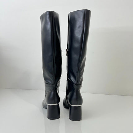 DKNY Women's Cana Knee High Heeled Riding Boots, Size 7M